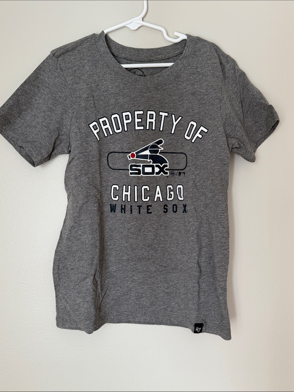 47 Kids' Gray Chicago White Sox 'Property Of' Graphic Tee | NEW!!